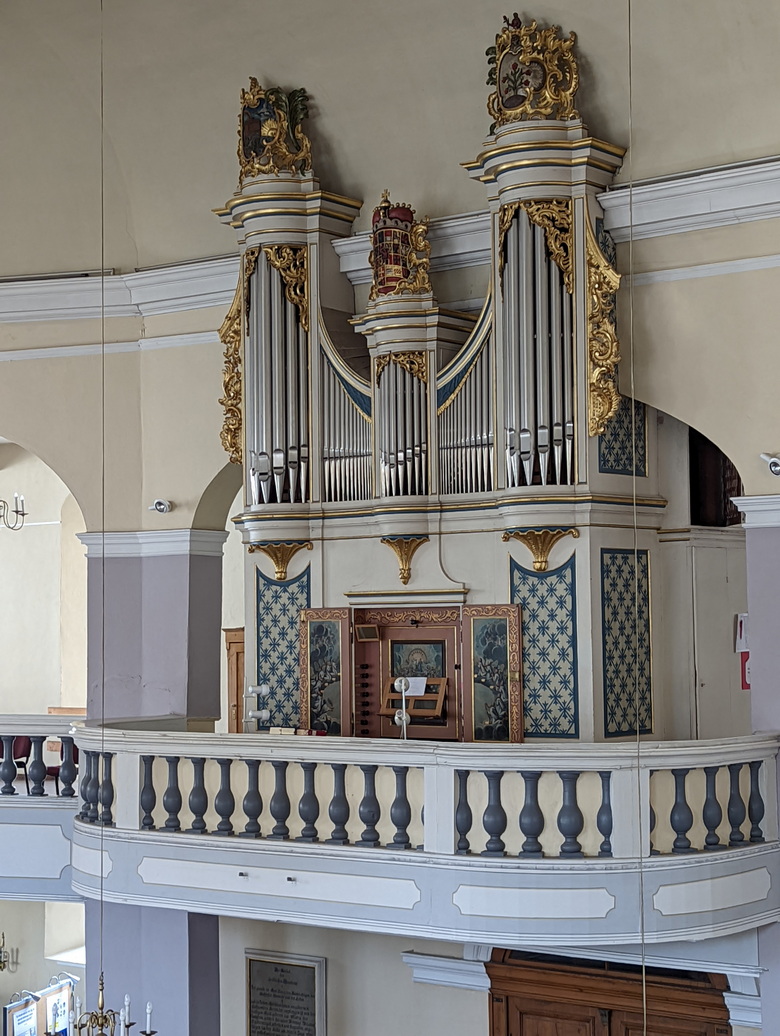 Barocke Ritterorgel 1755-1764 erbaut #Orgel #Barock-Orgel #Ritter-Orgel #Glaubensbekenntnis #10Gebote