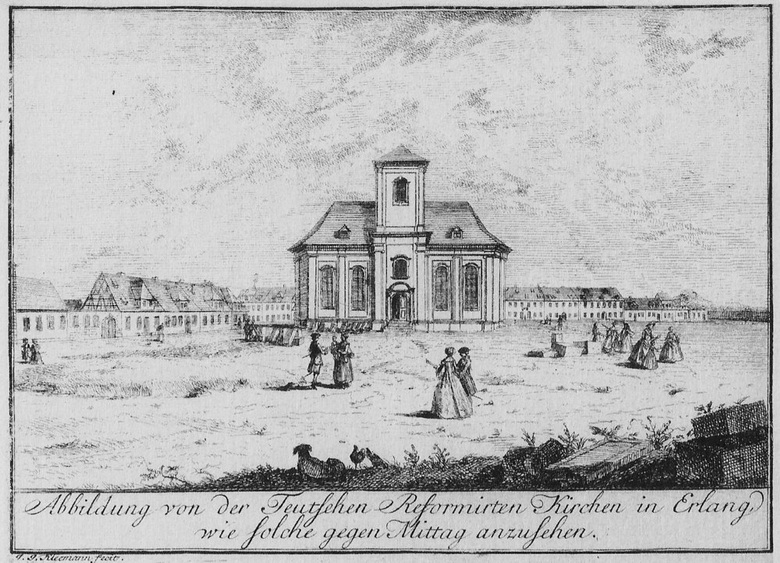 Deutsch-reformierte Kirche Erlangen am Bohlenplatz
